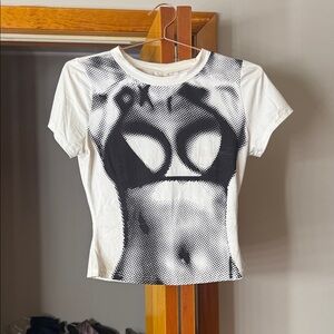 Graphic Black and White T-Shirt